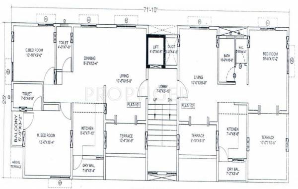 Images for Cluster Plan of Jai Gurudev Constructions Shri Radhe Apartment