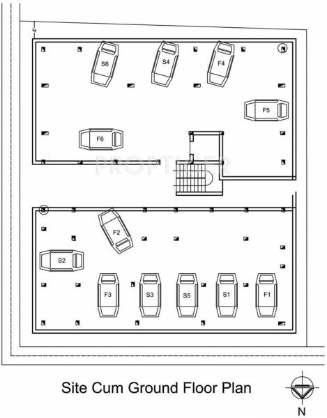 Vasan Homes Skanda Cluster Plan