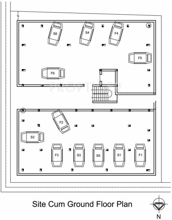 Vasan Homes Skanda Cluster Plan