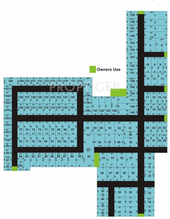 ARS Promoters Sathiya Avenue Layout Plan