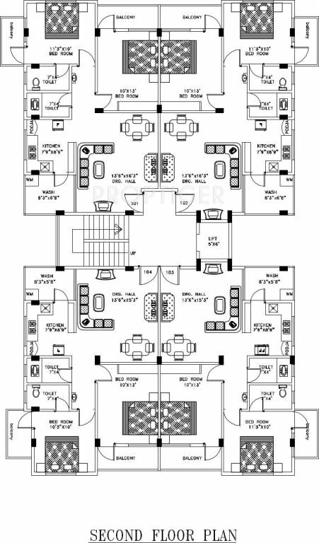 Images for Cluster Plan of M K Swamikrupa Height