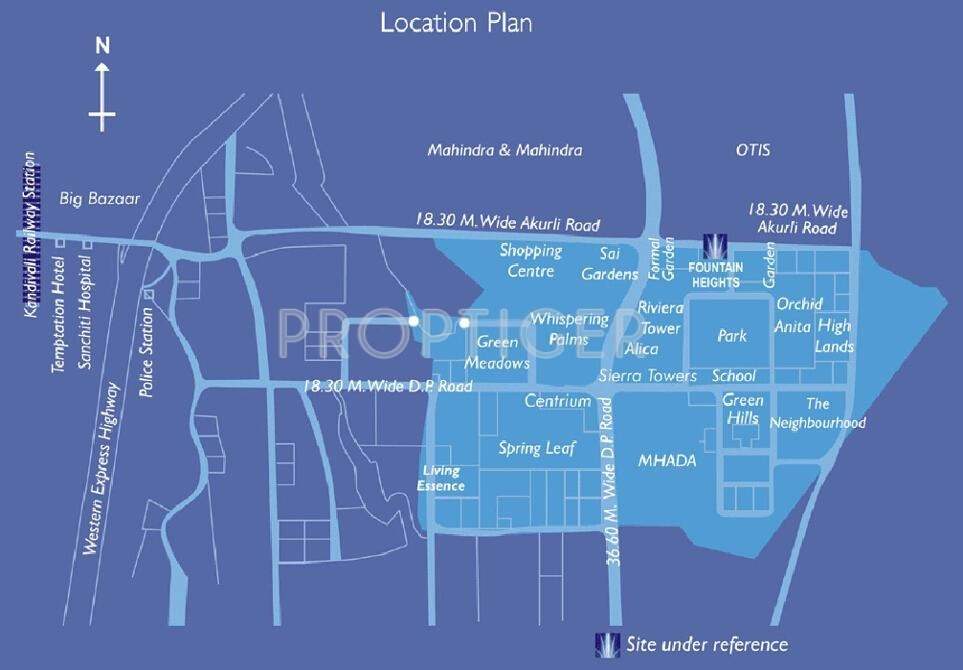  fountain heights Location Plan