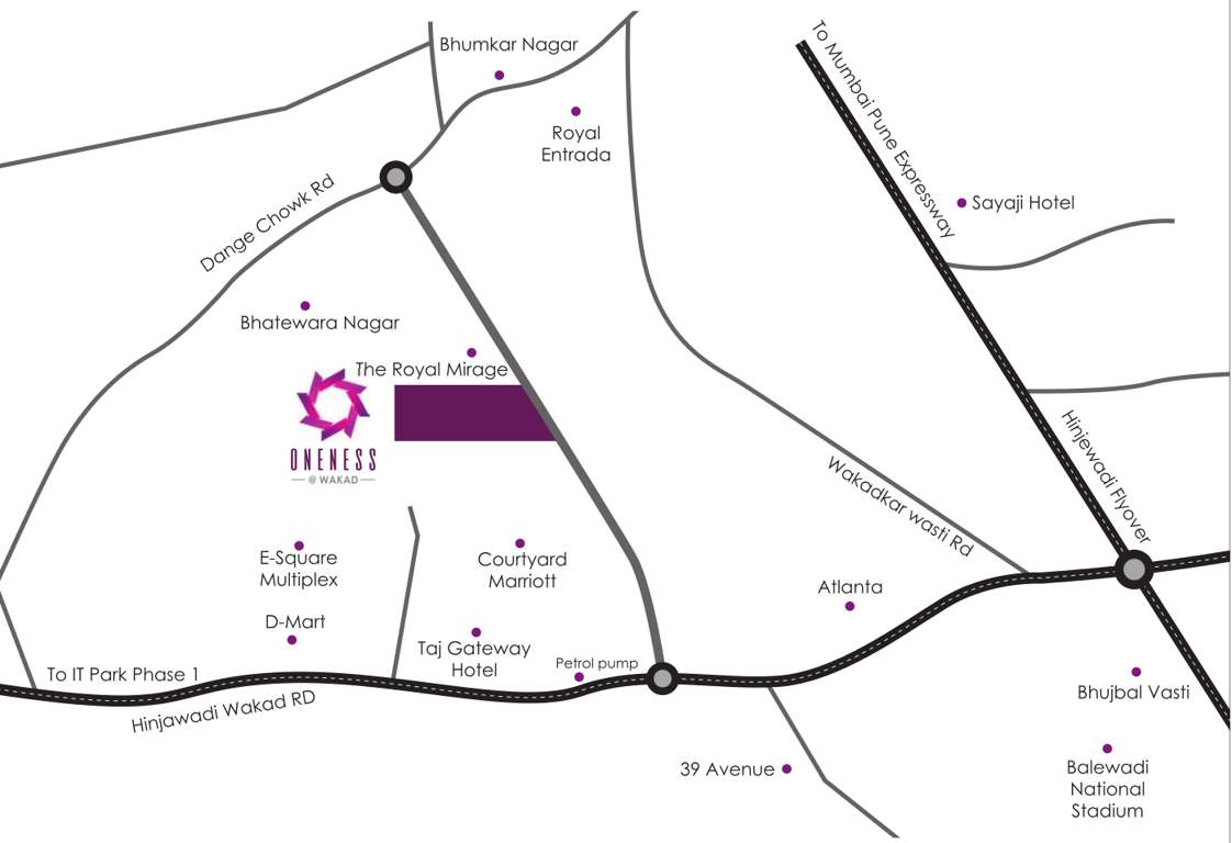 Images for Location Plan of Nirvaan Oneness
