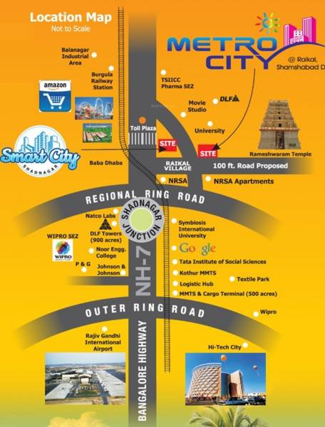 Images for Location Plan of Haritha Metro City
