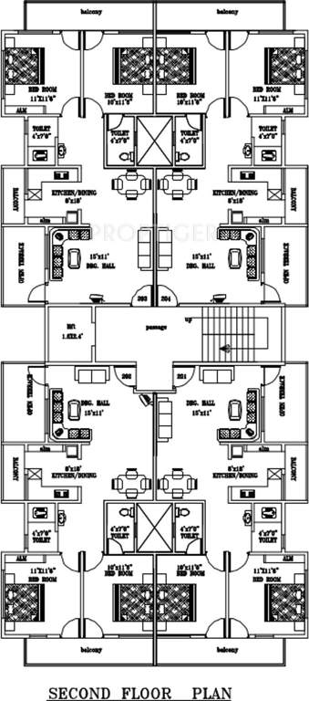 Images for Cluster Plan of M K Shree Residency