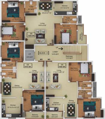 Images for Cluster Plan of Ryka Chola Brooks