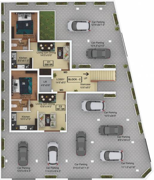 Images for Cluster Plan of Ryka Chola Brooks