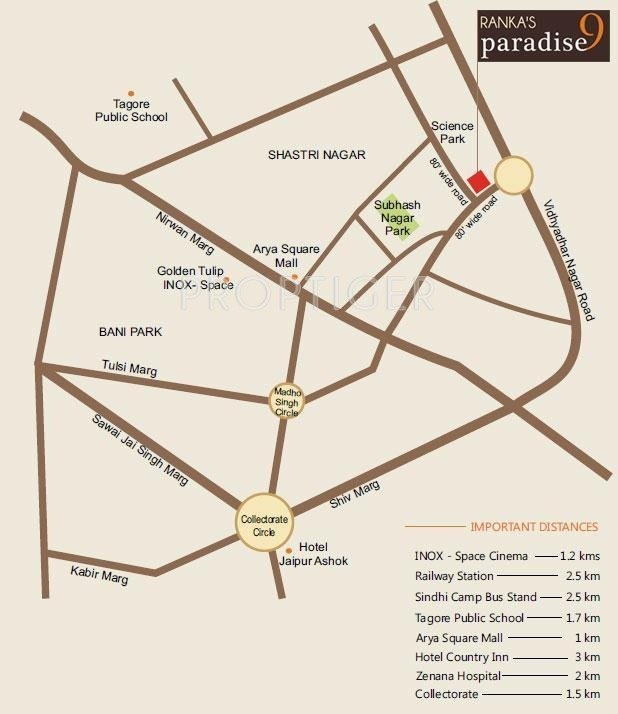 Images for Location Plan of Ranka Paradise 9