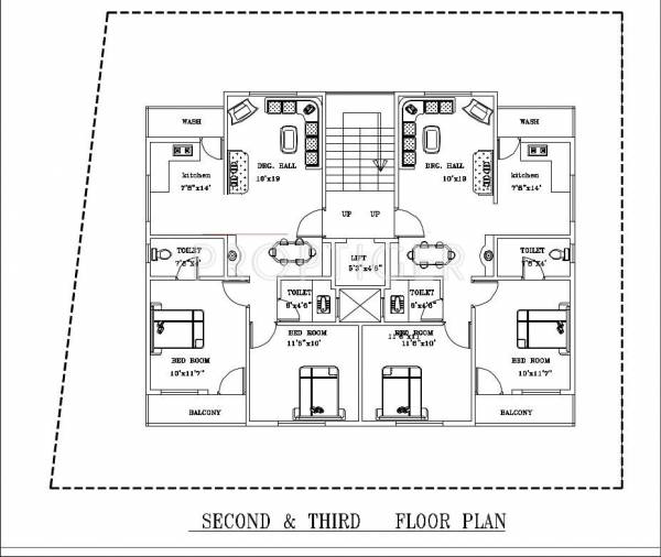Images for Cluster Plan of M K Atharav 2 Images for Cluster Plan of M K Atharav 2