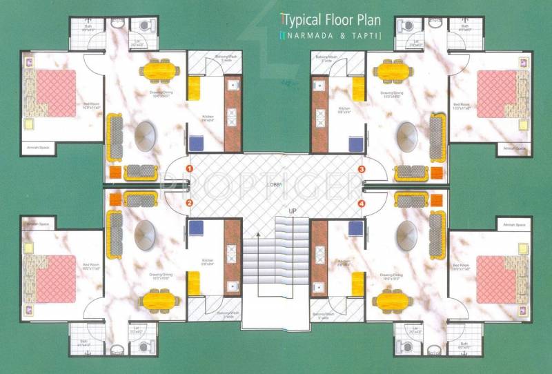 Images for Cluster Plan of Indus Realty