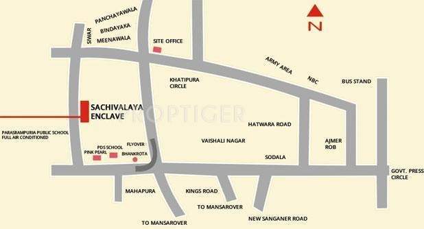 Images for Location Plan of Ranka Sachivalaya Enclave