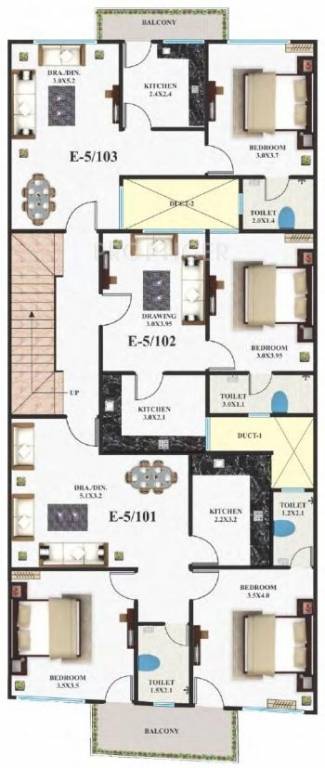 Images for Cluster Plan of Khilla Professor Colony