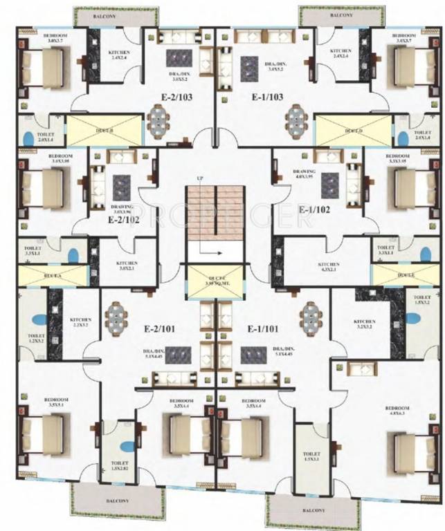 Images for Cluster Plan of Khilla Professor Colony