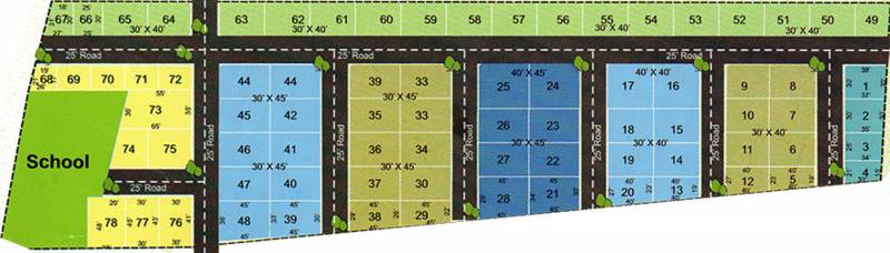 Images for Layout Plan of Aastha Properties Brindavana