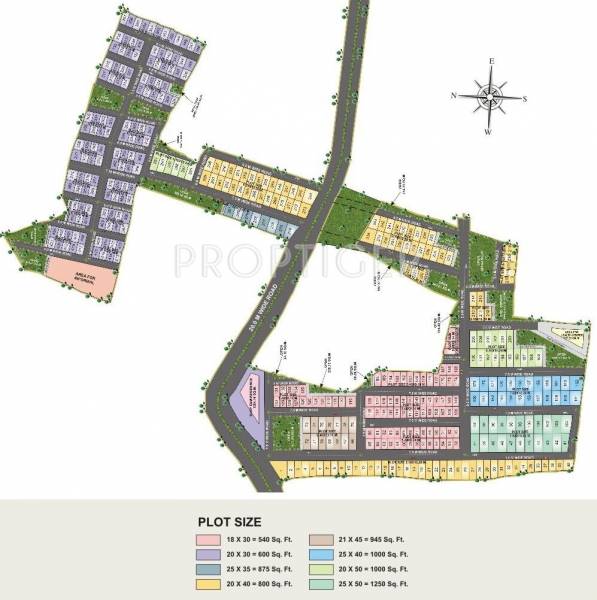 Images for Layout Plan of Rai Bhavya City Phase1 Plots
