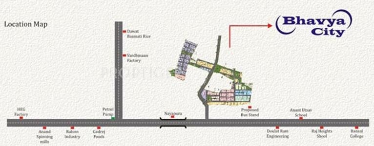 Images for Location Plan of Rai Bhavya City Phase1 Plots