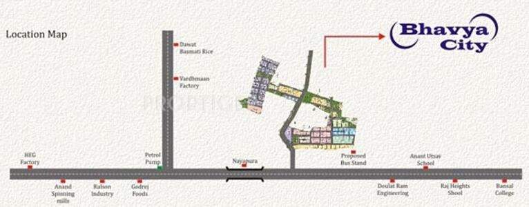 Images for Location Plan of Rai Bhavya City Phase1 Plots