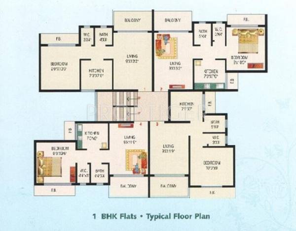 Images for Cluster Plan of Space India Builders and Developers Jeevan Niketan