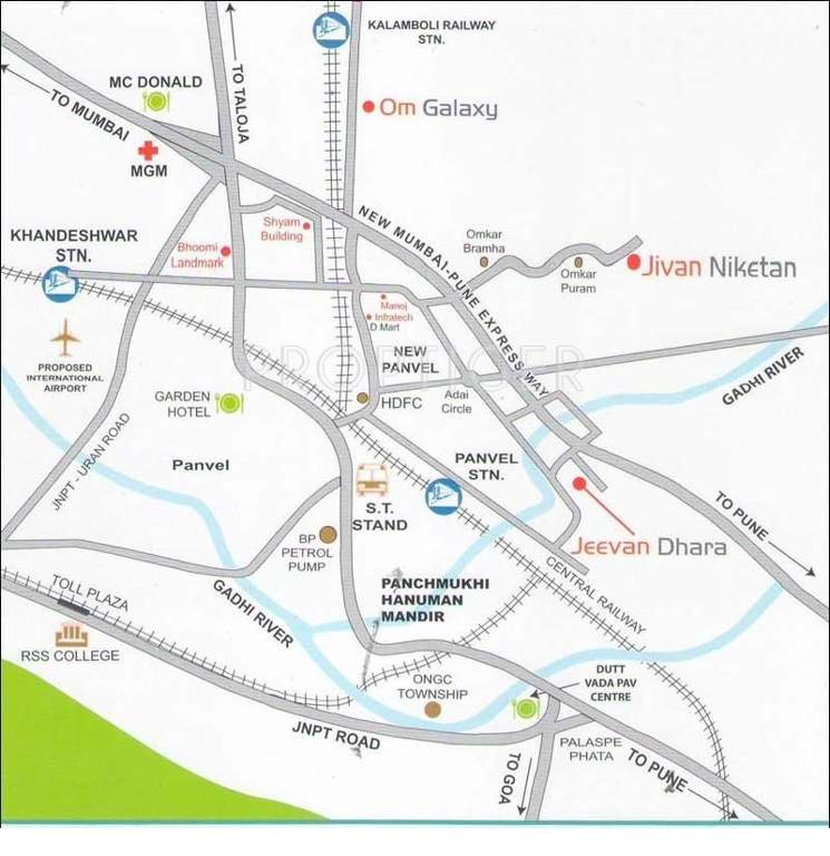 Images for Location Plan of Space India Builders and Developers Jeevan Niketan