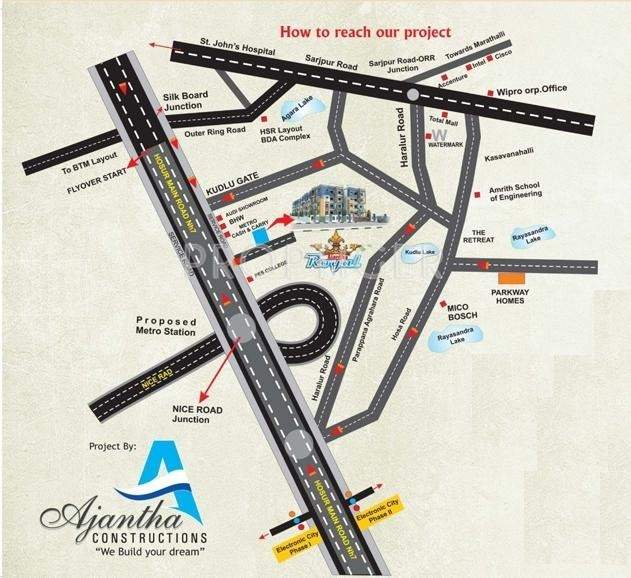Images for Location Plan of Ajantha Royal