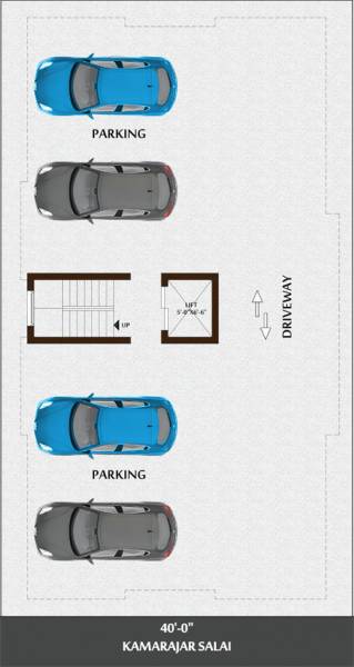  krishnaashree Krishnaashree Cluster Plan for ground Floor