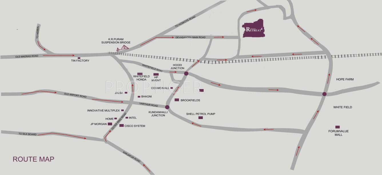  retreat Location Plan