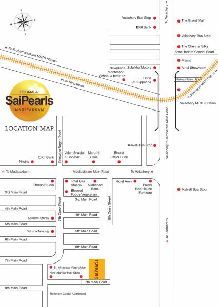 Images for Location Plan of Poomalai SaiPearls