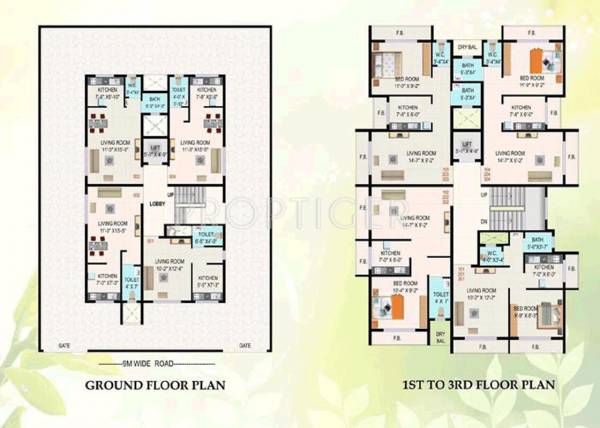 Images for Cluster Plan of Shree Om Enterprises Om Apartment