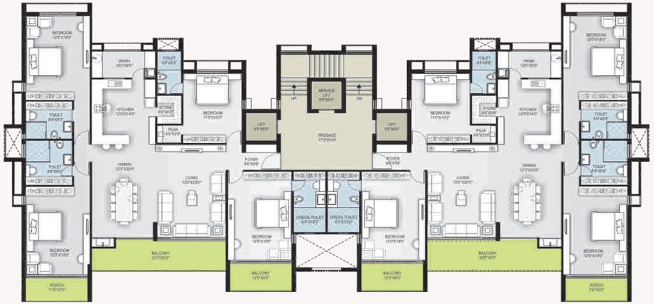 Images for Cluster Plan of Ladani Group Decora Utsav