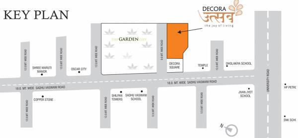Images for Location Plan of Ladani Group Decora Utsav