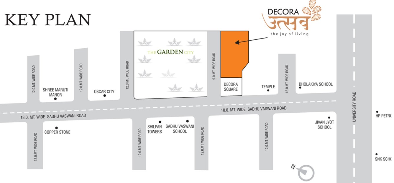 Images for Location Plan of Ladani Group Decora Utsav