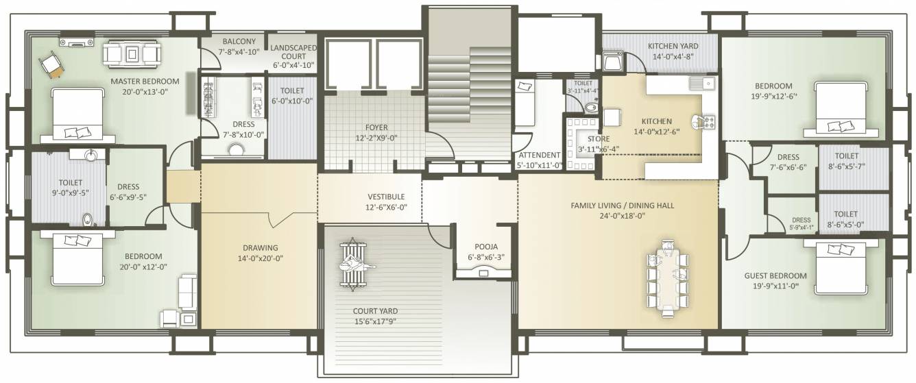Images for Cluster Plan of Ladani Group Decora Hills