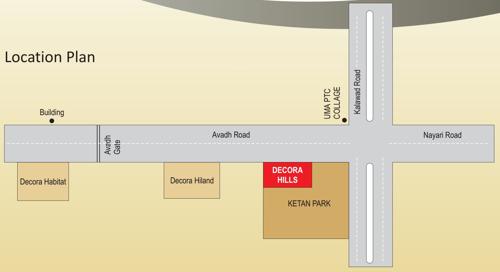 Images for Location Plan of Ladani Group Decora Hills
