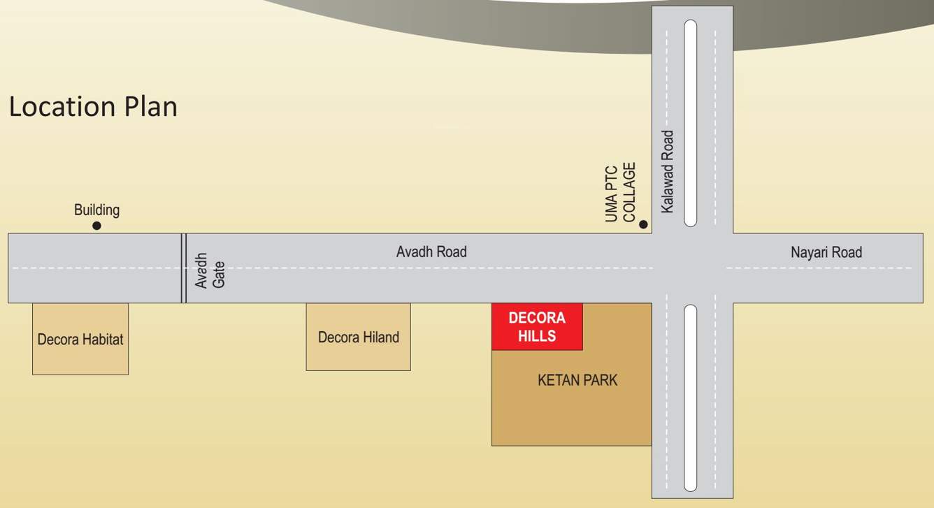 Images for Location Plan of Ladani Group Decora Hills