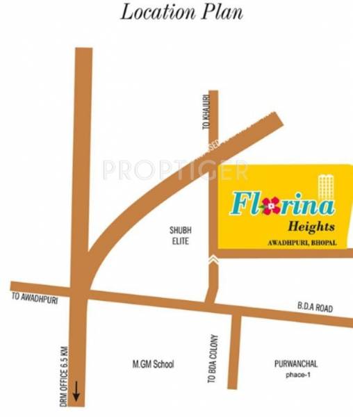 Images for Location Plan of Florina Heights Images for Location Plan of Florina Heights
