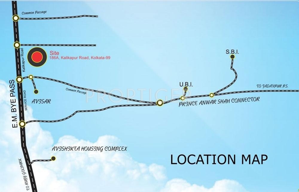 Images for Location Plan of Biswanath Constructions Viswanath Pride