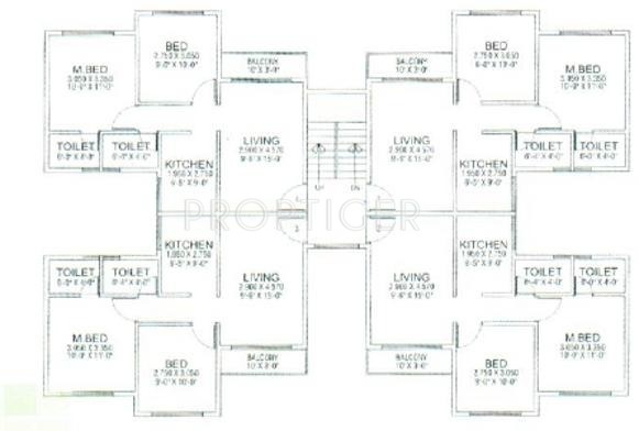 Images for Cluster Plan of Loktrayashray Roha Residency