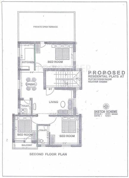 VJ Builders and Promoter Hills Cluster Plan