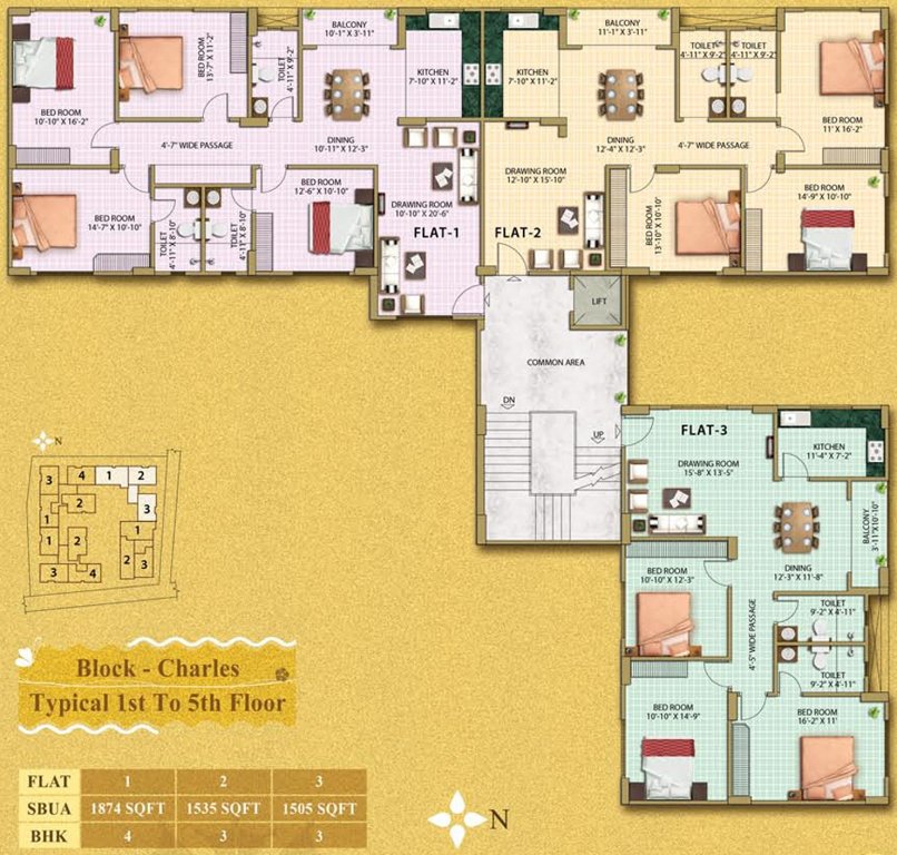 Images for Cluster Plan of SandeepG Mayfair Crown