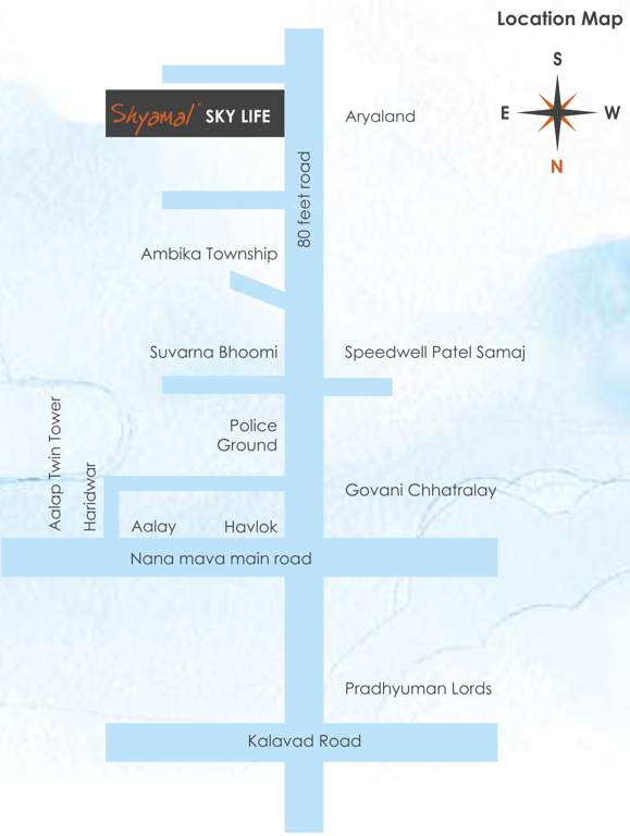 Images for Location Plan of Shyamal Sky Life