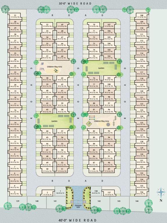 Images for Layout Plan of Sheth Parijat Residency