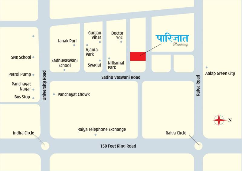 Images for Location Plan of Sheth Parijat Residency
