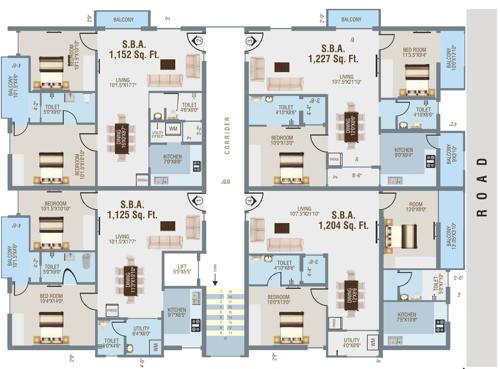 Images for Cluster Plan of Sapthagiri Ratna Clarinet