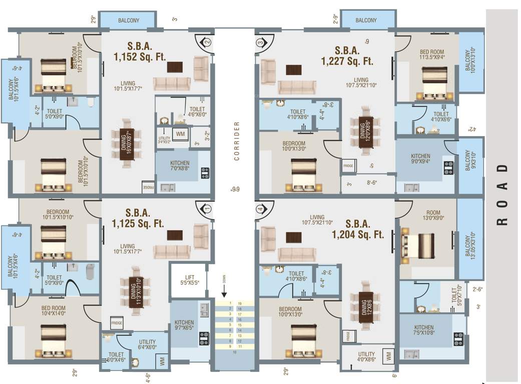 Images for Cluster Plan of Sapthagiri Ratna Clarinet