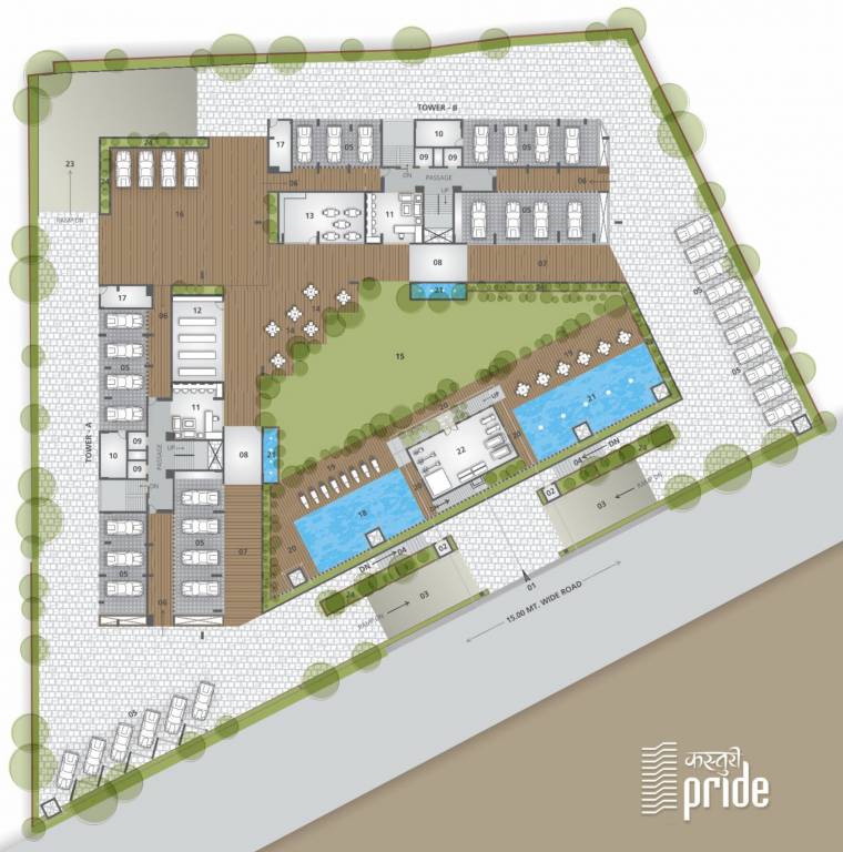 Images for Layout Plan of Meet Kasturi Pride