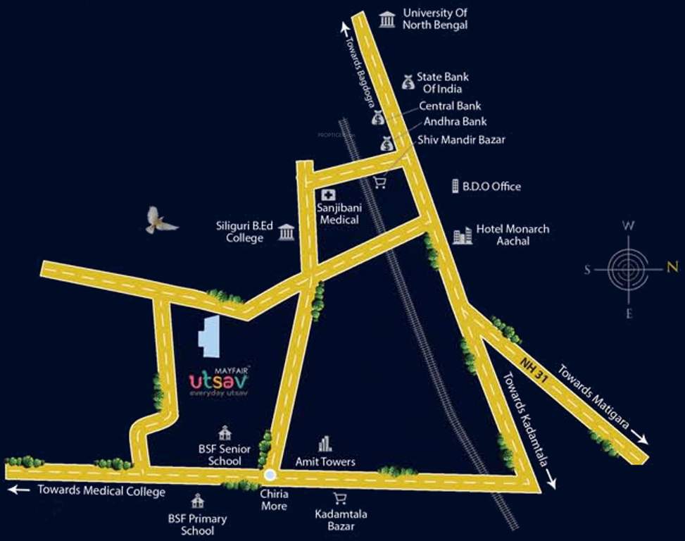  mayfair utsav Images for Location Plan of SandeepG Mayfair Utsav
