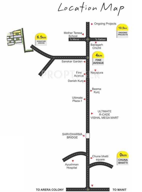 Images for Location Plan of Signature Greens