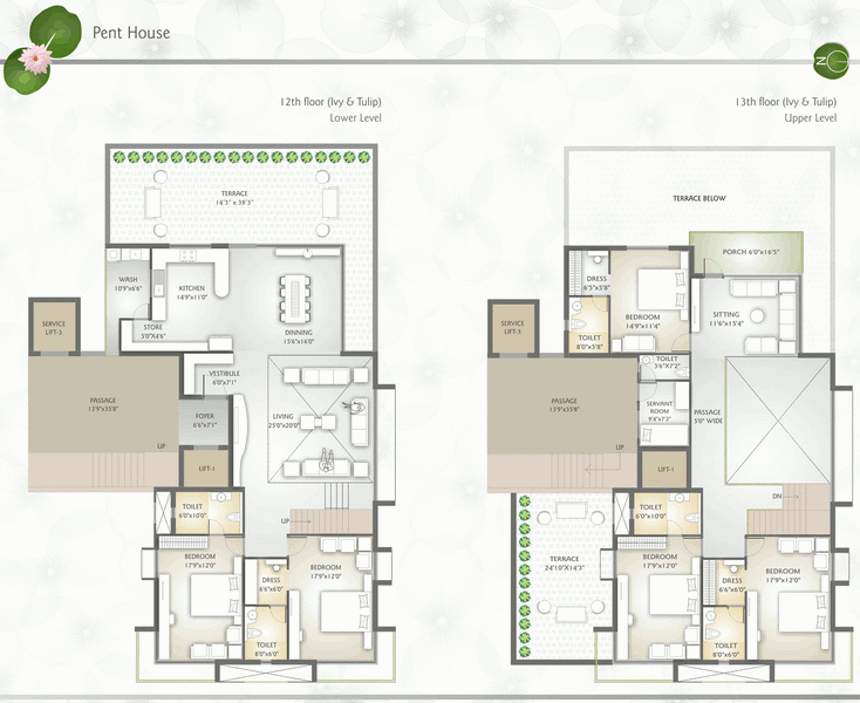 Images for Cluster Plan of Ladani Group Atlantia Gardens