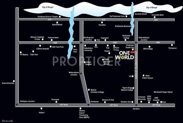 Images for Location Plan of Artha One World Villa
