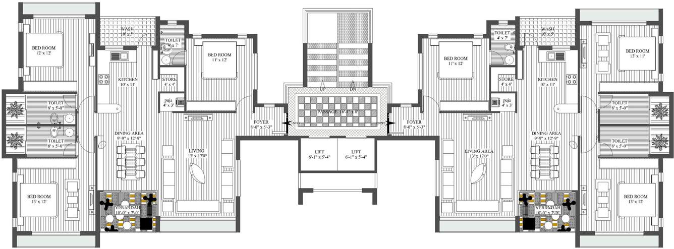 Images for Cluster Plan of Ladani Group Havlok Towers